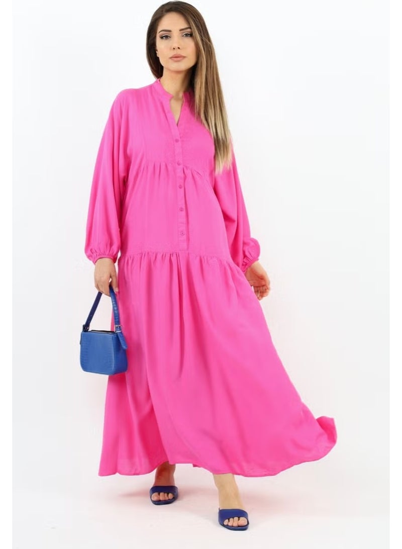 Ritnice Tiered Poplin Dress - Image 2